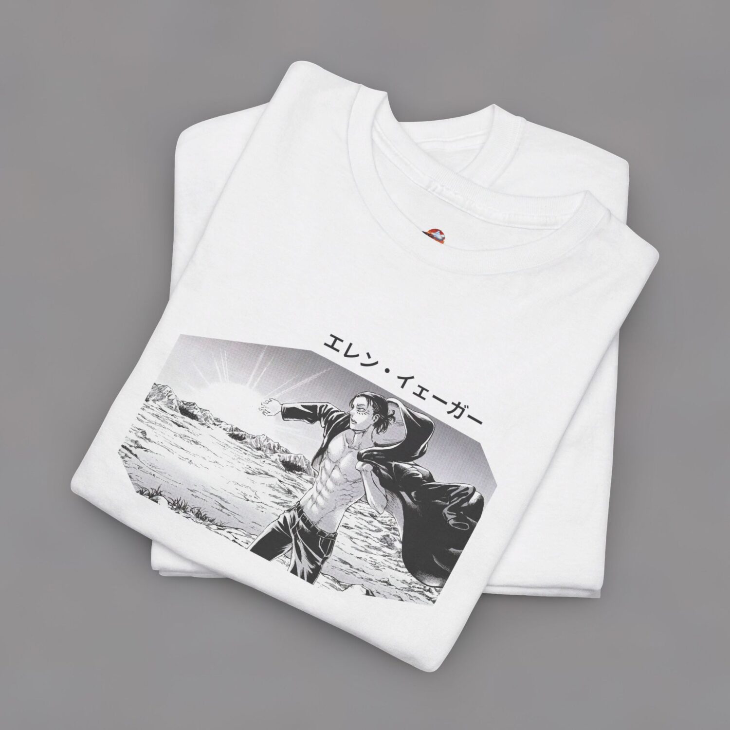 Attack on Titan Two Brothers Unisex Quality Tee - Image 8